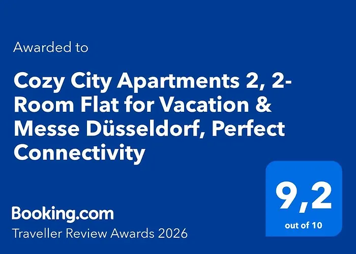 Appartement Cozy-stay Ii, 2-room Flat For Vacation & Messe, Duesseldorf, Perfect Connectivity